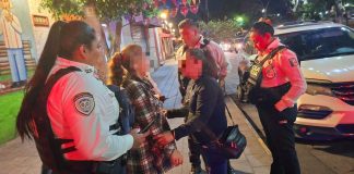 Policía Morelia localiza a mujer extraviada