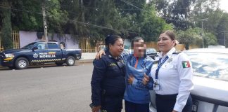 Localizan policías de Morelia a hombre con síndrome de Down reportado como extraviado en avenida Sentimientos de la Nación