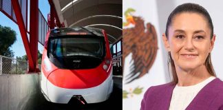Claudia Sheinbaum inaugura el Tren Suburbano al AIFA.