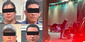 Atrapan a cuatro extranjeros dedicados al robo de relojes de lujo en el túnel de Santa Fe