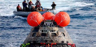 #VIDEO Captan el emotivo rescate tras Artemis II; tensión hasta abrir la cápsula en el mar