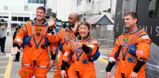 Este es el día a día de los tripulantes de Artemis II