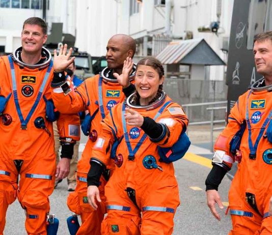 Este es el día a día de los tripulantes de Artemis II