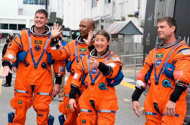 Este es el día a día de los tripulantes de Artemis II