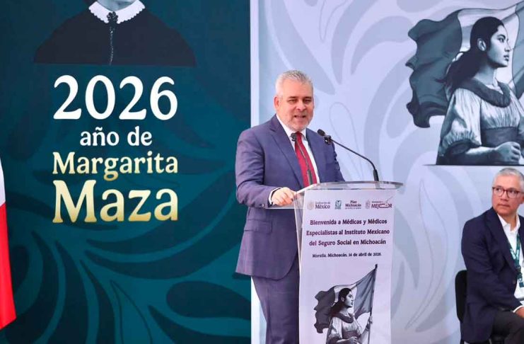 Hospital del IMSS en Villas del Pedregal ya arrancó trabajo, el de Zitácuaro empieza obra en junio: Bedolla