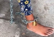 Rescatan a niñas de 2 y 5 años que deambulaban encadenadas en Reynosa