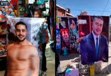 #VIDEO // Harfuch desata furor en redes… ¡hasta cobijas le hacen fans!