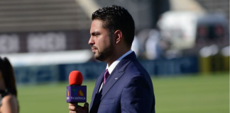 Villa Villa se roba los reflectores tras improvisar en transmisión de Puebla vs León