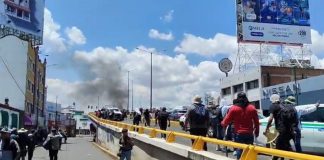 Comuneros de Arantepacua lamentan intervenciones a periodistas durante marcha del 6 de abril