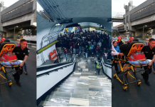 #Video || Caída en escaleras eléctricas provoca efecto dominó en el Metro CDMX; 11 usuarios resultan lesionados