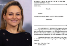 Ejecutiva de JPMorgan es denunciada por presunto abuso sexual y amenazas laborales en Nueva York