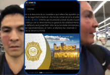 #Video || Se hace viral video exhibe presunta agresión de guardia de seguridad a cliente en Walmart de la CDMX