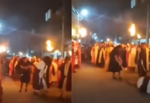 #VIDEO || Caída durante representación de Jueves Santo deja a actor lesionado