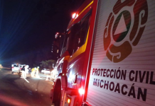 Se registra choque vehicular en la Morelia-Pátzcuaro; hay un herido