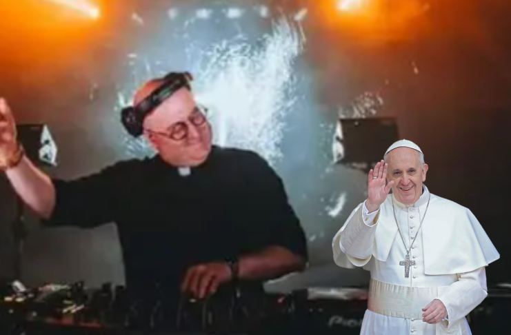 #Video || Sacerdote DJ reúne a miles en Buenos Aires con homenaje musical al Papa Francisco