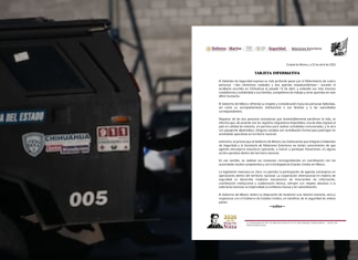 Gobierno de México niega participación autorizada de agentes extranjeros en operativo donde murieron dos estadounidenses en Chihuahua