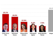 Carlos Torres Piña lidera las preferencias para ganar la gubernatura de Michoacán: POPULUS