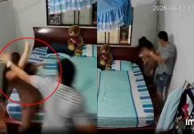 Graban a hombre golpeando a su esposa con su bebé en brazos; ella pide borrar el video
