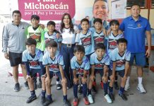 Gabriela Molina reconoce a campeones estatales del Mundialito Escolar