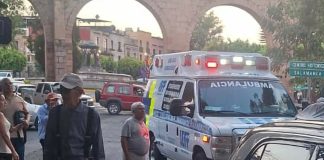 Choque entre auto y moto deja un herido cerca de la Fuente de Las Tarascas
