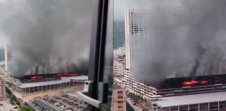 VIDEO | Arden vehículos de prueba tras fuerte incendio en fábrica de BYD