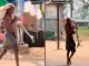 #VIDEO// Hombre exhuma el cuerpo de su hermana y lo lleva a un banco para probar que estaba muerta