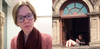 #VIDEO || Renuncia funcionaria de Hacienda tras viralizarse imagen tomando el sol en Palacio Nacional