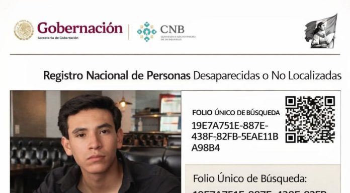 Buscan a joven de 18 años desaparecido en San Antonio Parangaré, Morelia