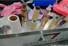 Detienen a pasajera con cocaína en el Aeropuerto de la Ciudad de México