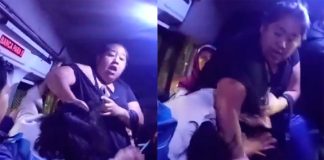 #VIDEO Pelea entre dos mujeres desata caos en transporte público