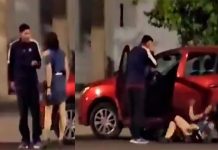 Mujer simula agresión y desata polémica en gasolinera