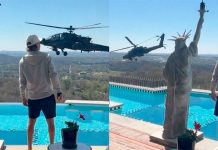 Ejército de EE.UU. investiga sobrevuelo de helicópteros militares en casa de Kid Rock