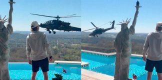 Ejército de EE.UU. investiga sobrevuelo de helicópteros militares en casa de Kid Rock