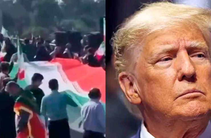 Tensión global: protestas en Irán tras mensaje de Trump sobre “fin de una civilización”