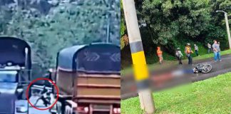 #VIDEO // Intento de rebase en curva termina en fuerte choque dentro de túnel