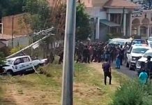 VIDEO | Vuelca patrulla de Guardia Civil durante operativo rumbo a Paracho; un muerto y 6 heridos