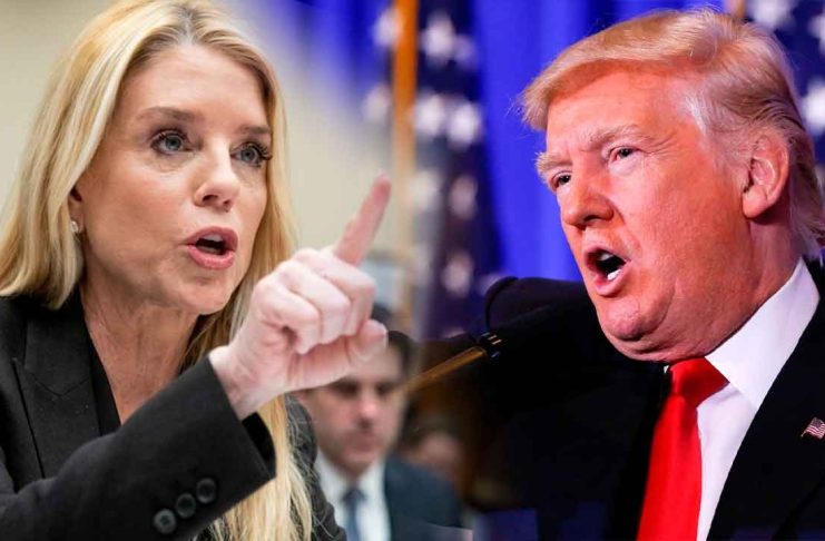 Trump destituye a Pam Bondi como fiscal general de Estados Unidos
