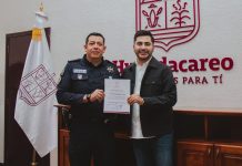 Nombran nuevo director de Seguridad en Huandacareo; buscan reforzar la estrategia de paz