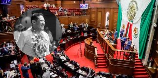 Congreso rinde minuto de silencio por muerte de alcalde de Nuevo Parangaricutiro