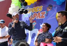 Festejan el Día de la niñez en Teremendo con festival “Héroes por la Paz”