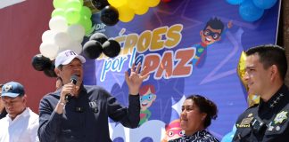 Festejan el Día de la niñez en Teremendo con festival “Héroes por la Paz”
