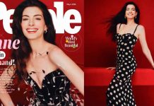 Anne Hathaway es nombrada la mujer más bella del mundo 2026 por People