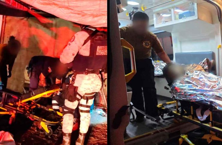 Dos muertos tras agresión armada en el Libramiento Sur de Jacona