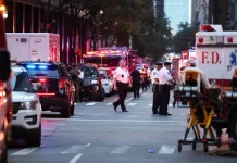 Ataque con machete en Grand Central deja 3 heridos; agresor fue abatido por la policía