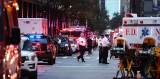 Ataque con machete en Grand Central deja 3 heridos; agresor fue abatido por la policía