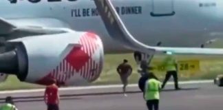 #VIDEO //Tragedia en pista: hombre muere tras irrumpir en aeropuerto de Italia y desata caos operativo