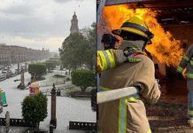 Lluvias atípicas dan un respiro a bomberos de Morelia