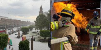 Lluvias atípicas dan un respiro a bomberos de Morelia