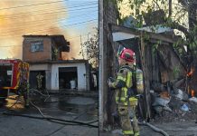 Arde vivienda en la colonia La Esperanza, al poniente de Morelia
