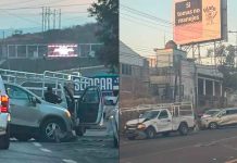 Se registra choque vehicular múltiple en la Av. Madero Oriente de Morelia